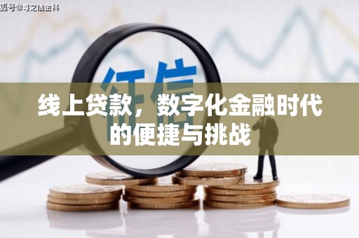 双清线上贷款，数字化金融时代的便捷与挑战