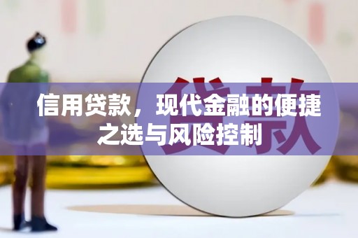 番路信用贷款，现代金融的便捷之选与风险控制