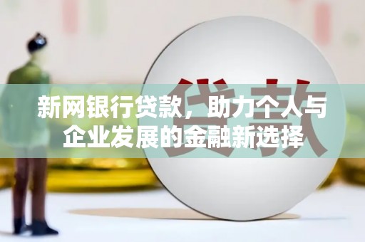 孝南新网银行贷款，助力个人与企业发展的金融新选择