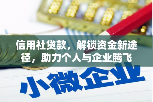 通城信用社贷款，解锁资金新途径，助力个人与企业腾飞