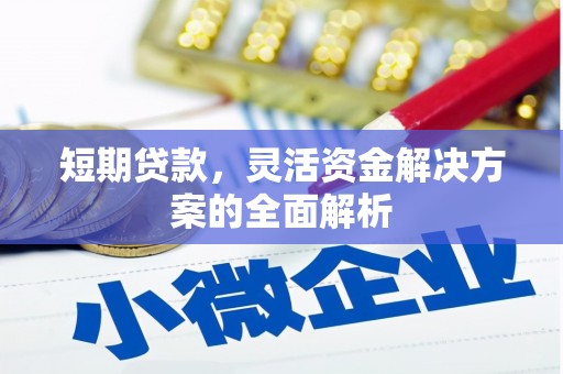 黔西短期贷款，灵活资金解决方案的全面解析